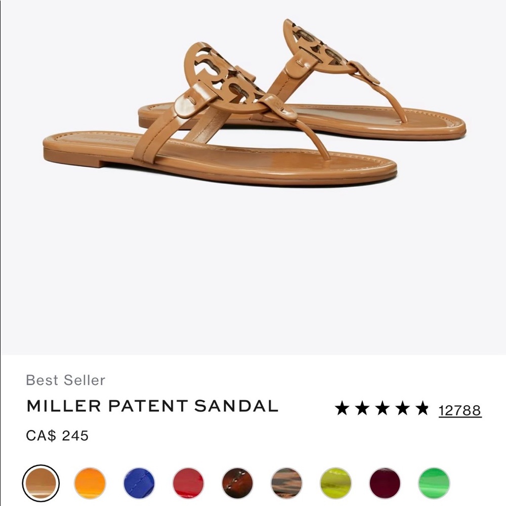 Tory Birch Miller - Miller Patent Sandal